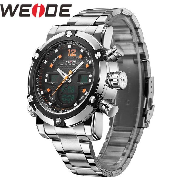 weide men watch relogio masculino reloj hombre back light time zone sport watch quartz digital wristwatch men's watches, Slivery;brown
weide men watch relogio masculino reloj hombre back light time zone sport watch quartz digital wristwatch men's watches, Slivery;brown