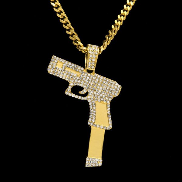 european and american men's pistols, clip, pendants, street hip-hop alloy pendant rifle pendant, Silver
european and american men's pistols, clip, pendants, street hip-hop alloy pendant rifle pendant, Silver