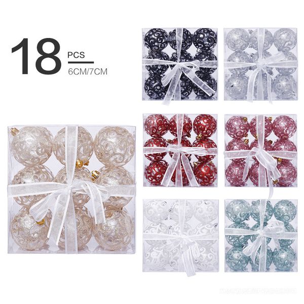christmas ball 7cm/18pcs painted snowflake transparent ball set christmas balls tree pendant wedding new year holiday decoration
christmas ball 7cm/18pcs painted snowflake transparent ball set christmas balls tree pendant wedding new year holiday decoration