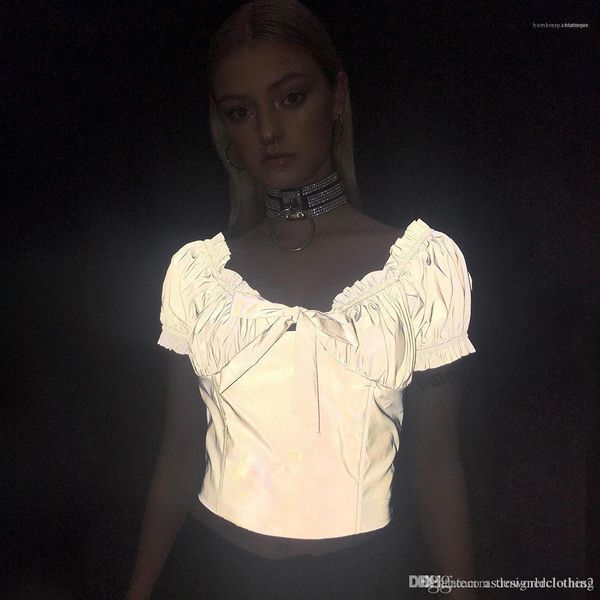 tshirts slash neck cute grey bright in dark tees short sleeved women summer ins 3m reflective, White
tshirts slash neck cute grey bright in dark tees short sleeved women summer ins 3m reflective, White