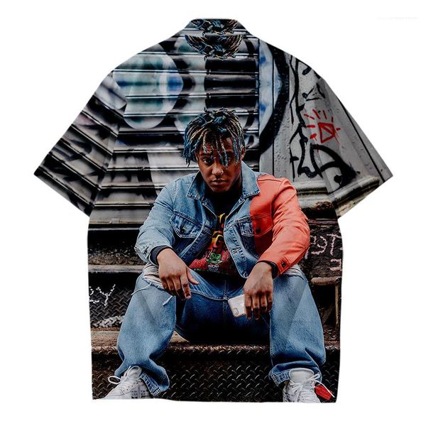 juice wrld rapper summer mens designer shirt 3d pattern printed turndown collar single breasted small pocket plus size male clothing, White;black
juice wrld rapper summer mens designer shirt 3d pattern printed turndown collar single breasted small pocket plus size male clothing, White;black