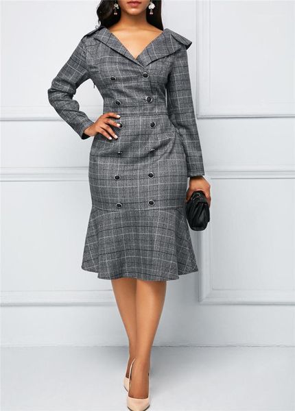 work dresses fashion v neck long sleeve dresses designer women office lady clothes spring autumn print, White;black
work dresses fashion v neck long sleeve dresses designer women office lady clothes spring autumn print, White;black