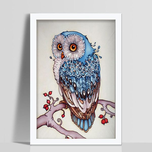 diy 5d rhinestones painting owl embroidery cross stitch crafts home wall decor 
diy 5d rhinestones painting owl embroidery cross stitch crafts home wall decor