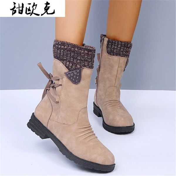 2020 winter women's boots fashion women mid-calf boots retro zipper low-heeled warm mid-calf for women shoes botas mujer, Black
2020 winter women's boots fashion women mid-calf boots retro zipper low-heeled warm mid-calf for women shoes botas mujer, Black