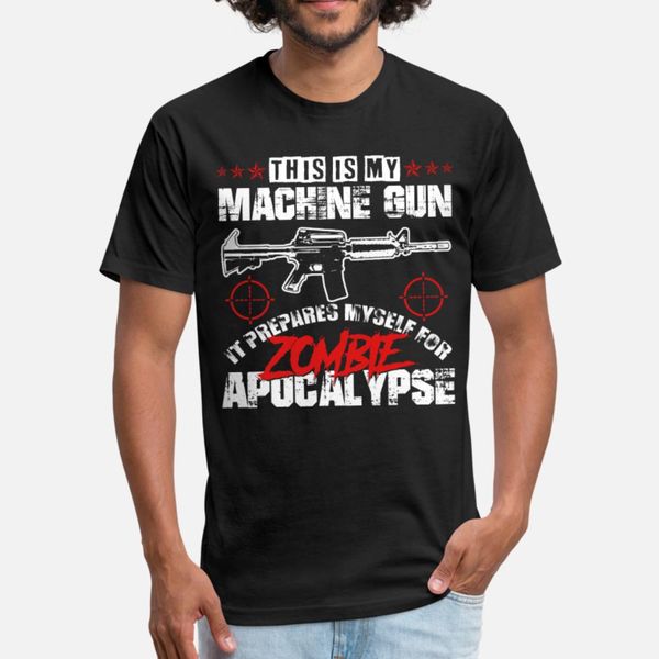 zombie apocalypse machine gun t shirt men designs cotton round neck original gift comical summer style natural shirt
zombie apocalypse machine gun t shirt men designs cotton round neck original gift comical summer style natural shirt