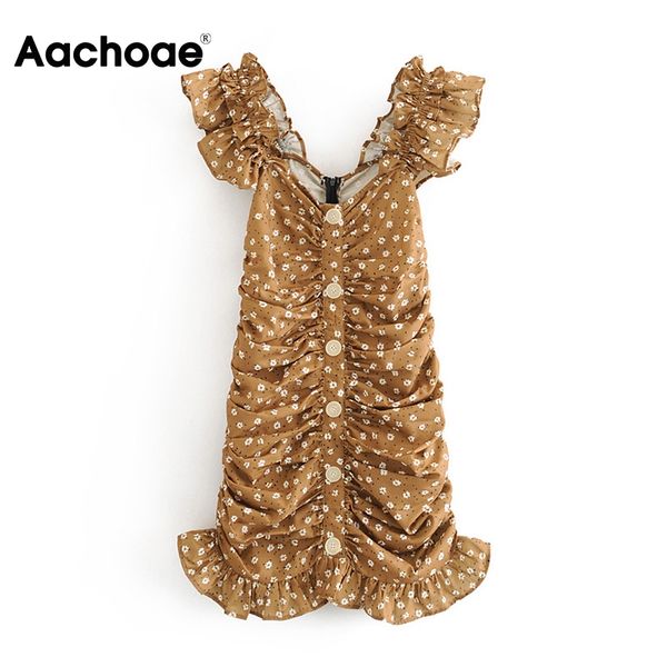 aachoae floral print bodycon party dress women ruffles button beach mini dress summer sleeveless back zipper sheath, Black;gray
aachoae floral print bodycon party dress women ruffles button beach mini dress summer sleeveless back zipper sheath, Black;gray