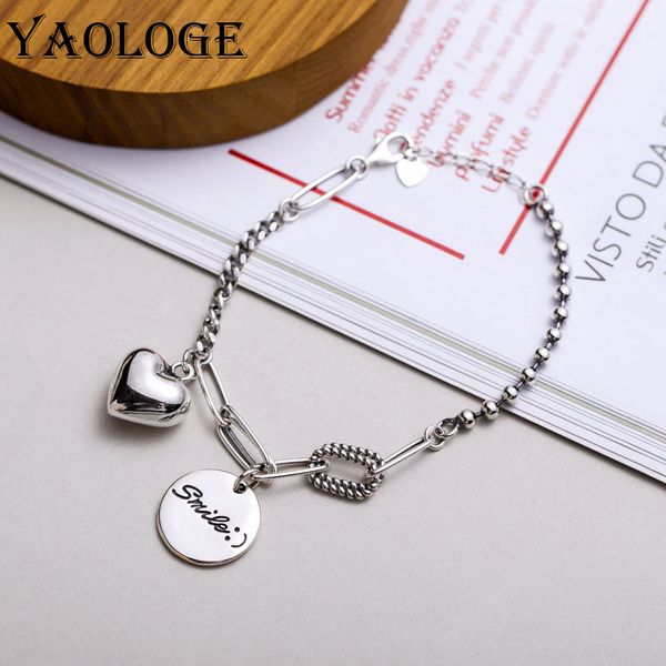 yaologe new fashion adjustable bracelets for women vintage punk love heart round tag pendant hand jewelry party gifts vbs4339, Black
yaologe new fashion adjustable bracelets for women vintage punk love heart round tag pendant hand jewelry party gifts vbs4339, Black