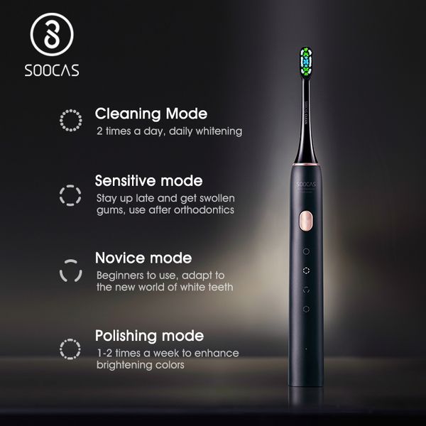soocas sonic electric toothbrush x3u upgraded tooth brush for xiaomi ultrasonic automatic brush waterproof tpye-c fast charging
soocas sonic electric toothbrush x3u upgraded tooth brush for xiaomi ultrasonic automatic brush waterproof tpye-c fast charging