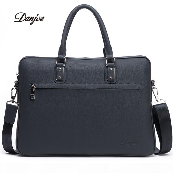 wholesale- danjue genuine leather men briefcase fashion solid handbag business man lapbag shoulder bag
wholesale- danjue genuine leather men briefcase fashion solid handbag business man lapbag shoulder bag