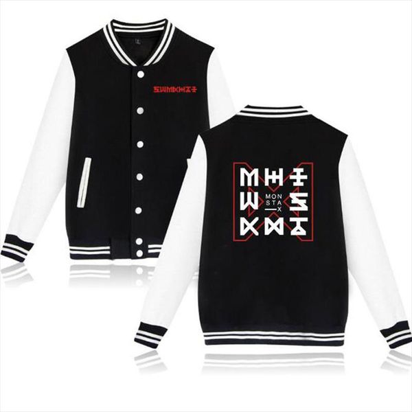 kpop monsta x oversized hoodie women men fans supportive fleece uniform students coat winter coats and jackets, Black
kpop monsta x oversized hoodie women men fans supportive fleece uniform students coat winter coats and jackets, Black