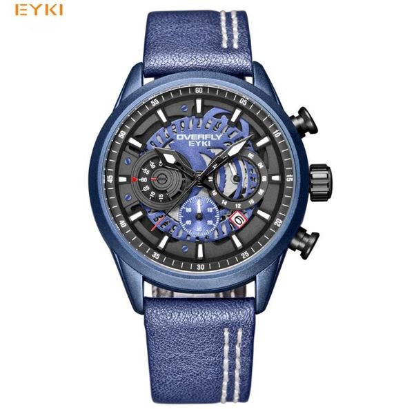 eyki quartz watch auto date wristwatch sport watches man blue color fashion army waterproof clock male 2020 new erkek kol saati, Slivery;brown
eyki quartz watch auto date wristwatch sport watches man blue color fashion army waterproof clock male 2020 new erkek kol saati, Slivery;brown