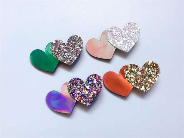 20pcs fashion cute glossy laser heart hairpins pacthwork glitter heart hair clips princess headwear boutique hair accessories, Slivery;white
20pcs fashion cute glossy laser heart hairpins pacthwork glitter heart hair clips princess headwear boutique hair accessories, Slivery;white