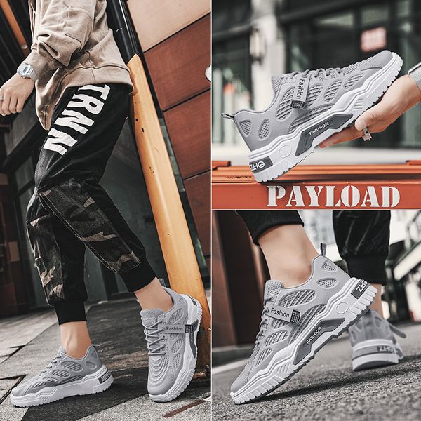 2020 new men's shoes korean version of the wild trend board shoes net version chic summer breathable autumn, Black
2020 new men's shoes korean version of the wild trend board shoes net version chic summer breathable autumn, Black