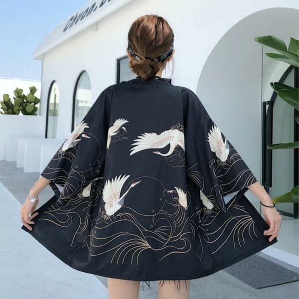 japan kimono print haori yukata shirt sweet cartoon cosplay costumes vintage samurai cardigan blouse loose sunscreen, Red
japan kimono print haori yukata shirt sweet cartoon cosplay costumes vintage samurai cardigan blouse loose sunscreen, Red