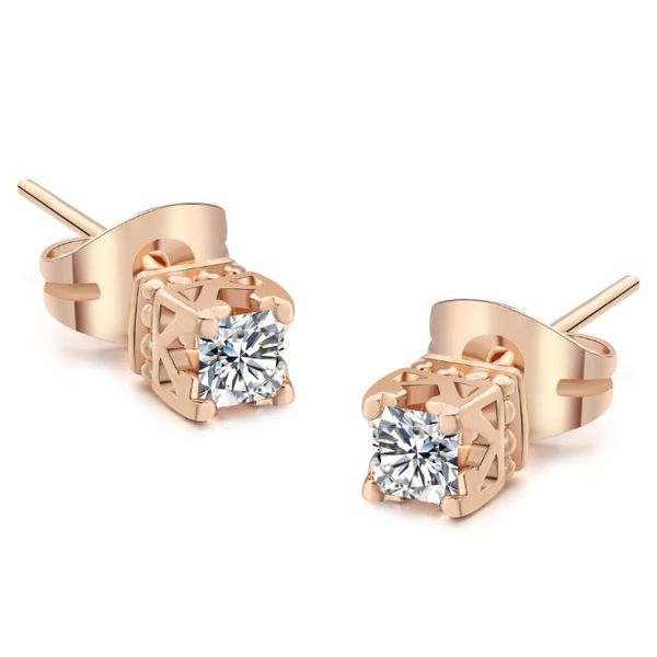 stud double fair classic 4 earring for women crown crystal rose gold color cubic zircon party daily fashion jewelry dfe448, Golden;silver
stud double fair classic 4 earring for women crown crystal rose gold color cubic zircon party daily fashion jewelry dfe448, Golden;silver