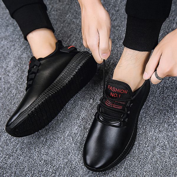 fall and winter new leather men's shoes fashionable comfortable waterproof men's running shoes walking jogging leisure
fall and winter new leather men's shoes fashionable comfortable waterproof men's running shoes walking jogging leisure
