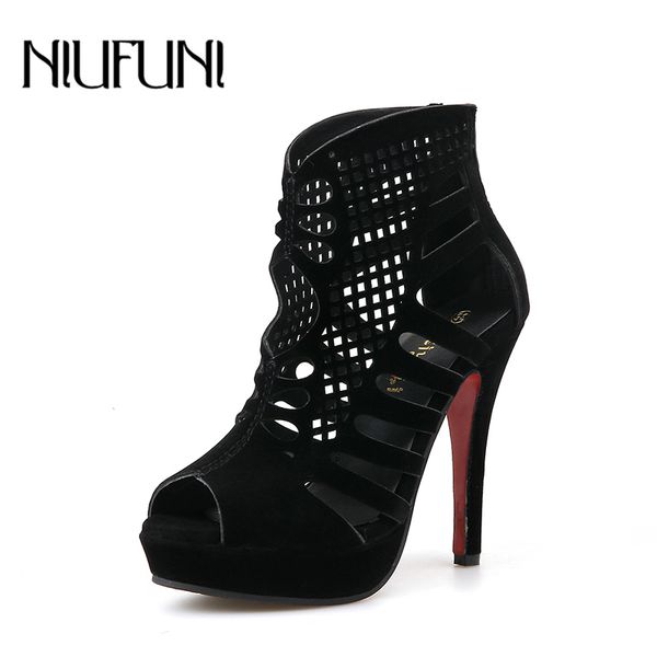 mesh hollow women's sandals peep toe zipper gladiator platform high heels rome shoes for women wedding summer footwear, Black
mesh hollow women's sandals peep toe zipper gladiator platform high heels rome shoes for women wedding summer footwear, Black