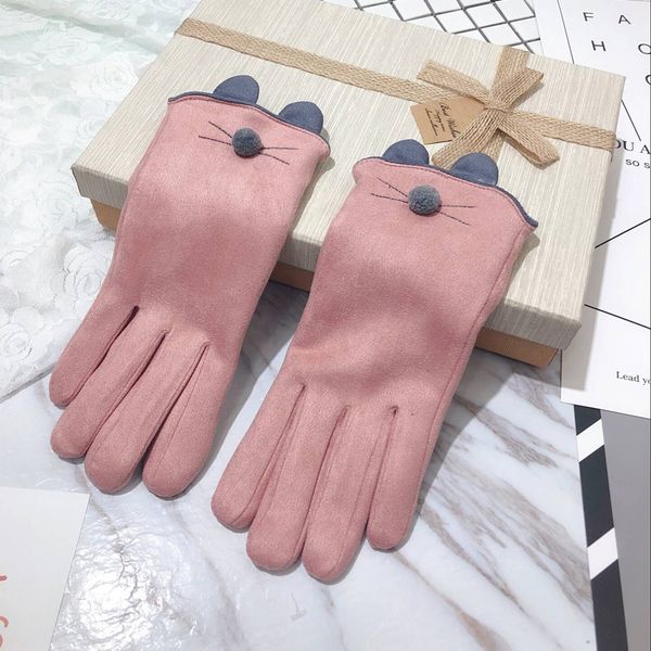 five fingers gloves winter female warm cashmere cute cartoon cat ear hair ball mittens double thick plush wrist women touch screen driving g, Blue;gray
five fingers gloves winter female warm cashmere cute cartoon cat ear hair ball mittens double thick plush wrist women touch screen driving g, Blue;gray