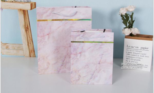 gift wrap bronzing pink marble paper bag, cothing bags party wedding day christmas chocolate packaging 96pcs/lot
gift wrap bronzing pink marble paper bag, cothing bags party wedding day christmas chocolate packaging 96pcs/lot