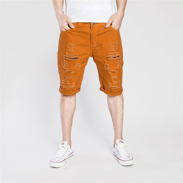 e-baihui 2021 summer mid-waist denim shorts, european and american men's broken holes and old washed casual pants f049, Blue
e-baihui 2021 summer mid-waist denim shorts, european and american men's broken holes and old washed casual pants f049, Blue