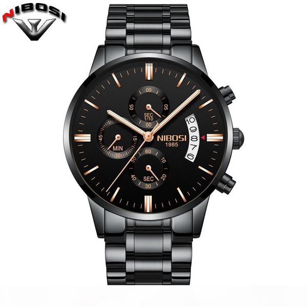 sport casual quartz watches men stainless steel 30m waterproof luxury male clock hour time army mens wristwatch 2309, Slivery;brown
sport casual quartz watches men stainless steel 30m waterproof luxury male clock hour time army mens wristwatch 2309, Slivery;brown