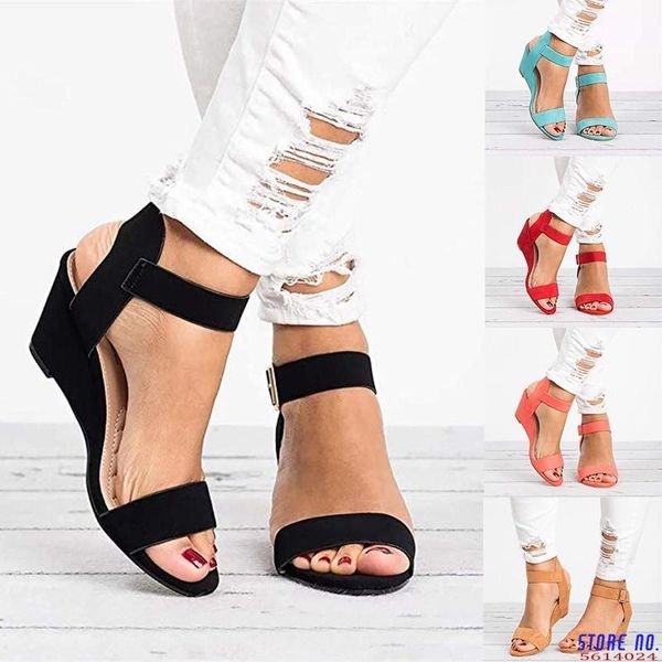 women wedges sandals casual buckle strap heel platform summer gladiator sandals fashion open toe elevator roman shoes ladies, Black
women wedges sandals casual buckle strap heel platform summer gladiator sandals fashion open toe elevator roman shoes ladies, Black