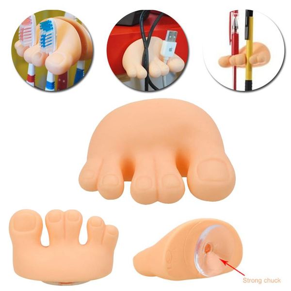 bathroom wash supplies cute mini toe toothbrush holder box hanging suction cup bathroom storage rack toothpaste storage holder vt0357
bathroom wash supplies cute mini toe toothbrush holder box hanging suction cup bathroom storage rack toothpaste storage holder vt0357