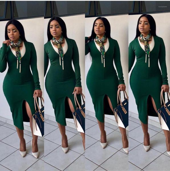 sleeve green female clothing fashion style caual apparel womens autumn designer split bodycon dresses crew neck long, Black;gray
sleeve green female clothing fashion style caual apparel womens autumn designer split bodycon dresses crew neck long, Black;gray