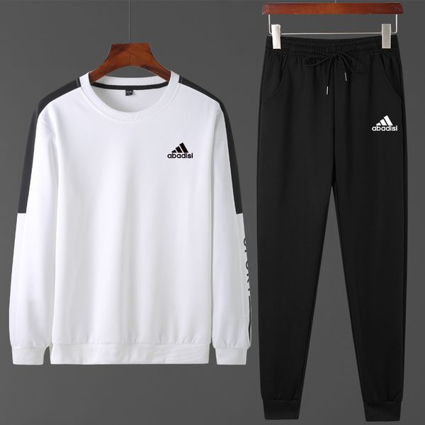 2020 autumn new sports suit men's round neck sweater trousers two-piece set youth leisure fashion brand fashion suit, Black;white
2020 autumn new sports suit men's round neck sweater trousers two-piece set youth leisure fashion brand fashion suit, Black;white