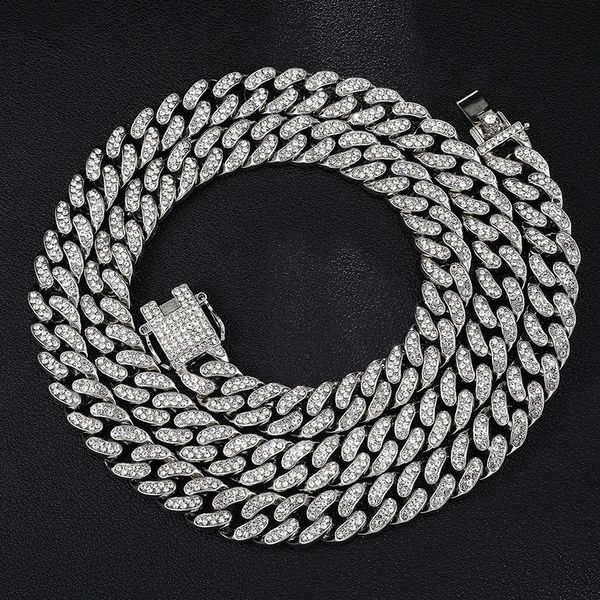 aglover 13mm hip hop miami curb cuban necklace golden iced out rhinestones rapper silver colour gold necklaces for men jewelry
aglover 13mm hip hop miami curb cuban necklace golden iced out rhinestones rapper silver colour gold necklaces for men jewelry