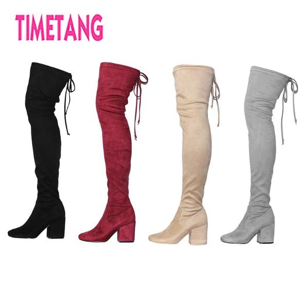 new lady boot fashion square toe adjustable flock thigh high over the knee motorcycle women boot all-match winter/autumn/spring, Black
new lady boot fashion square toe adjustable flock thigh high over the knee motorcycle women boot all-match winter/autumn/spring, Black