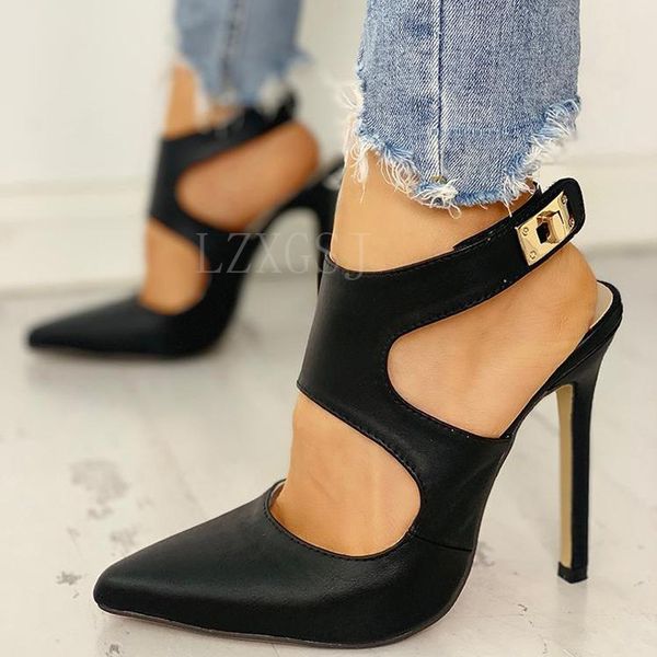 women high heels office shoes pointed toe slingbacks pumps ladies summer black stiletto buckle strap sandals zapatos mujer
women high heels office shoes pointed toe slingbacks pumps ladies summer black stiletto buckle strap sandals zapatos mujer