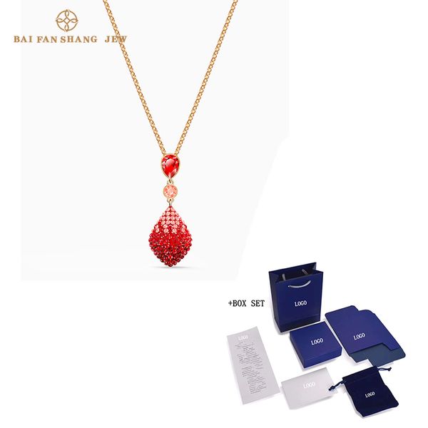 2020 new swa fun pendant necklace crimson pendant crystal necklace women fashion elegant luxury jewelry gift ing, Silver
2020 new swa fun pendant necklace crimson pendant crystal necklace women fashion elegant luxury jewelry gift ing, Silver