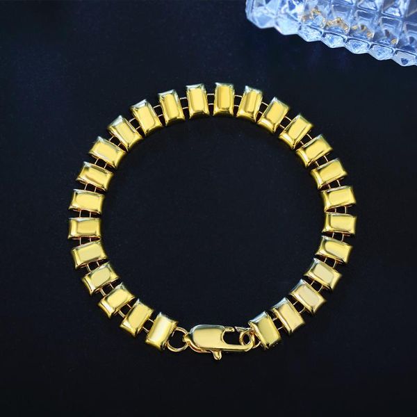 box bracelet 8mm gold color bracelets for women bracelets & bangles jewelry simple personality rectangular chain charms bracelet, Black
box bracelet 8mm gold color bracelets for women bracelets & bangles jewelry simple personality rectangular chain charms bracelet, Black