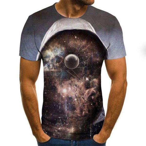 new t -shirt men hip -hop t -shirt fun t -shirt 3d print shirts funny kawaii anime men clothing