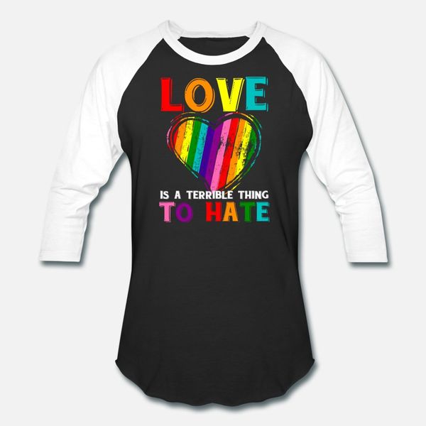love is a terrible thing to hate lgb t shirt men designer 100% cotton round collar slim sunlight funny casual summer style kawaii shirt
love is a terrible thing to hate lgb t shirt men designer 100% cotton round collar slim sunlight funny casual summer style kawaii shirt