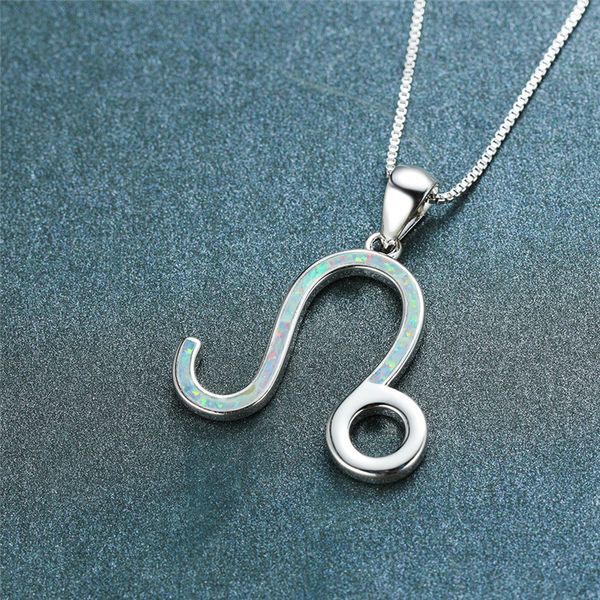 cute female blue opal pendant necklace boho silver color chain necklaces for women unique leo bridal wedding necklace
cute female blue opal pendant necklace boho silver color chain necklaces for women unique leo bridal wedding necklace