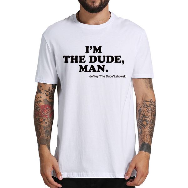 the big lebowski t shirt movie i'm the dude man letter print tshirt eu size pure cotton breathable retro tee
the big lebowski t shirt movie i'm the dude man letter print tshirt eu size pure cotton breathable retro tee