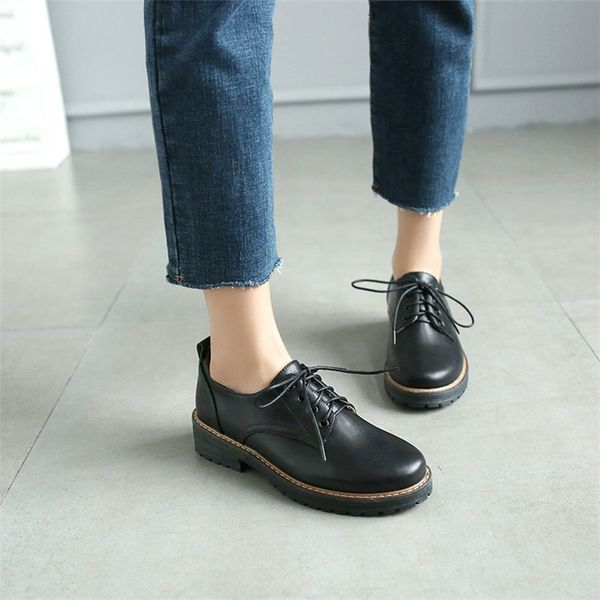 retro woman shoes round toe women's heels british style female footwear casual sneaker oxfords modis cross on heels preppy, Black
retro woman shoes round toe women's heels british style female footwear casual sneaker oxfords modis cross on heels preppy, Black