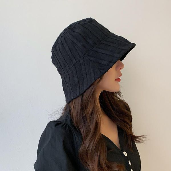 summer japanese striped face small bucket hat female wild casual fisherman hat outdoor sunscreen basin, Blue;gray
summer japanese striped face small bucket hat female wild casual fisherman hat outdoor sunscreen basin, Blue;gray