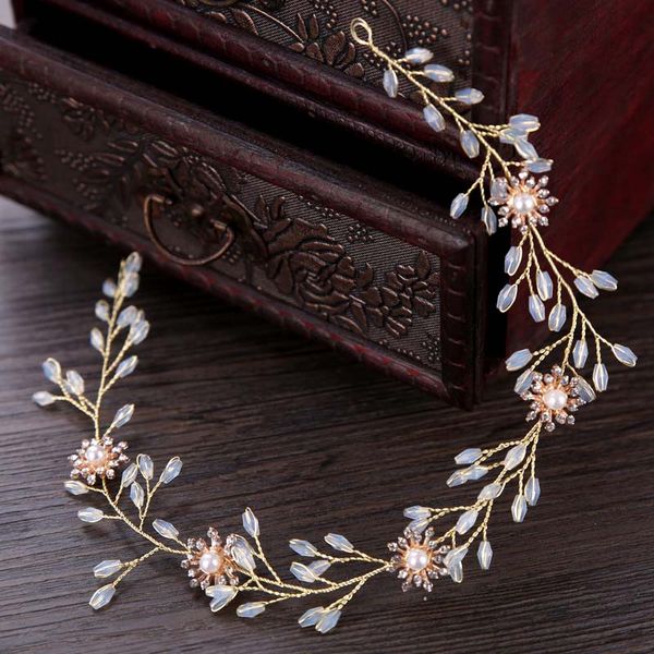 headbands for women crystal leaf branch pearl flower hairband bride wedding hair accessories clips tiara head band jewelry, Golden;silver
headbands for women crystal leaf branch pearl flower hairband bride wedding hair accessories clips tiara head band jewelry, Golden;silver