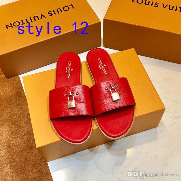 luxury slippers women fashion leather bottom sandals summer digital print pattern casual jelly with lock flats flip flops high quality, Black
luxury slippers women fashion leather bottom sandals summer digital print pattern casual jelly with lock flats flip flops high quality, Black