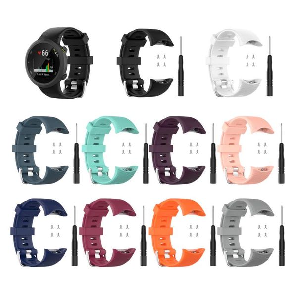 smart watch accessories replacement smart sport band wristband soft silicone wristband for garmin forerunner45/orerunner45s
smart watch accessories replacement smart sport band wristband soft silicone wristband for garmin forerunner45/orerunner45s