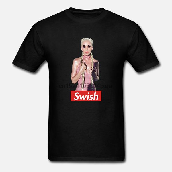 swish katy t-shirt chained rhythm perry roar tee nicky sup music top 
swish katy t-shirt chained rhythm perry roar tee nicky sup music top