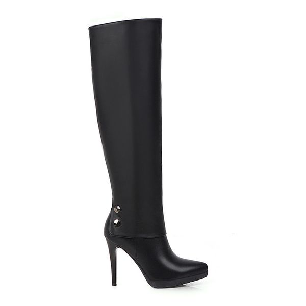 women knee high boots patent leather chunky 11cm high heels fashion platform boots zipper female winter shoes 2020new, Black
women knee high boots patent leather chunky 11cm high heels fashion platform boots zipper female winter shoes 2020new, Black