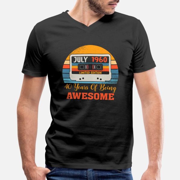 july 1960 limited edition 40 years of being awesom t shirt men create cotton o neck pictures gift basic summer style unique shirt
july 1960 limited edition 40 years of being awesom t shirt men create cotton o neck pictures gift basic summer style unique shirt