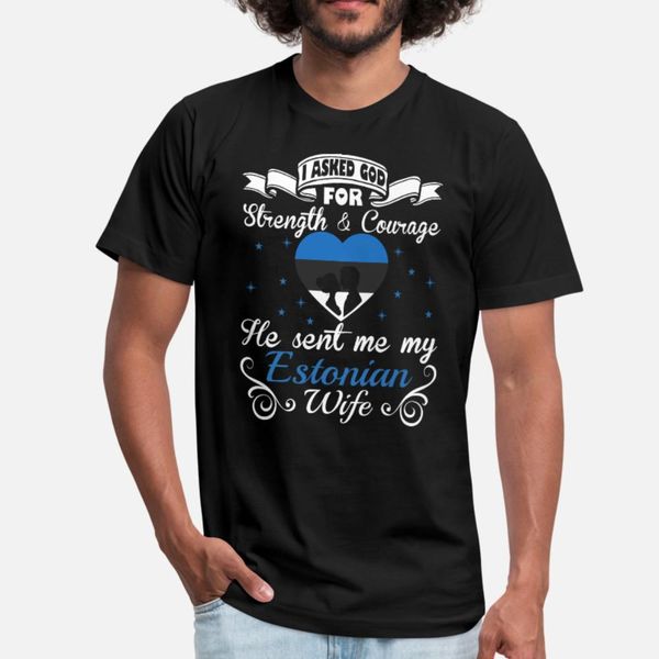 asked god for strength courage sent estonian wife t shirt men designing short sleeve s-xxxl pictures crazy authentic summer vintage shirt
asked god for strength courage sent estonian wife t shirt men designing short sleeve s-xxxl pictures crazy authentic summer vintage shirt