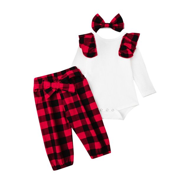 ruffle bodysuit newborn toddler baby girls clothes romper bodysuit + pants +headband outfits set the infant girls clothing set, White
ruffle bodysuit newborn toddler baby girls clothes romper bodysuit + pants +headband outfits set the infant girls clothing set, White