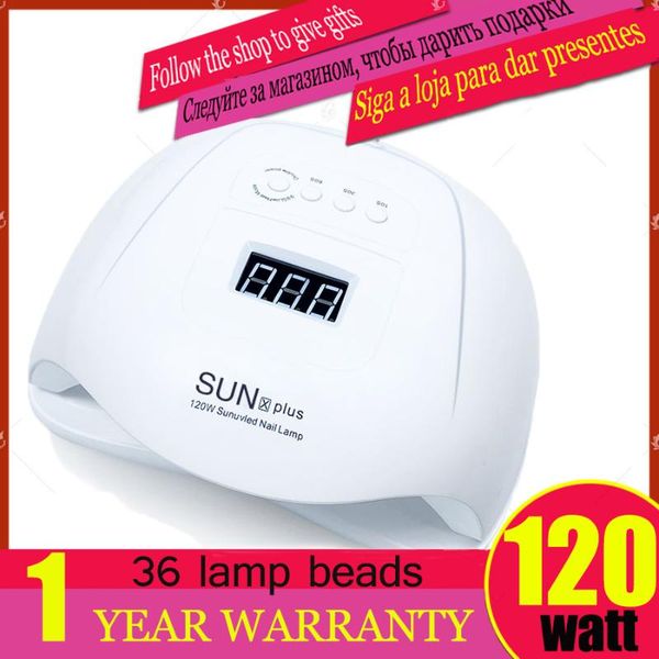 nail dryers rainsolid sunx plus dryer 120/108w/45w led lamp 36 leds uv ice for drying gel polish auto sensor timer
nail dryers rainsolid sunx plus dryer 120/108w/45w led lamp 36 leds uv ice for drying gel polish auto sensor timer
