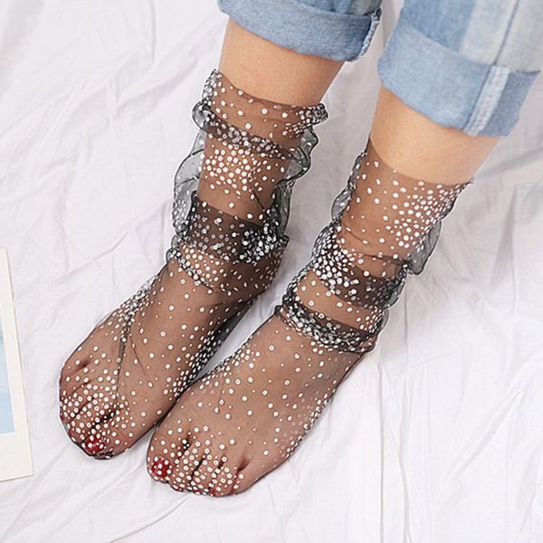 socks & hosiery fashion dot long women transparent thin tulle girls black white lace funny dress sock streetwear calcetines
socks & hosiery fashion dot long women transparent thin tulle girls black white lace funny dress sock streetwear calcetines